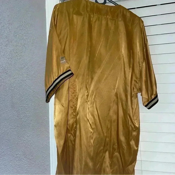 Cleveland STARTER vintage short sleeve button up shirt Men’s size large - Picture 8 of 9